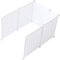 MEEXPAWS Extra Large Cat Litter Box Enclosure Splash Guard | Litter Box Shield & Cat Litter Tray Splash Guard L27×W20×H17 in | Easy Clean Cat Pee Shield (1 Set)