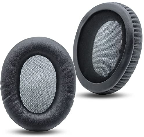 HTINDUSTRY Earpads Replacement Cushion Compatible with Mpow 059/Mpow H1/Mpow H5 Headphones Premium Ear pads with Softer Protein Leather/Memory Foam