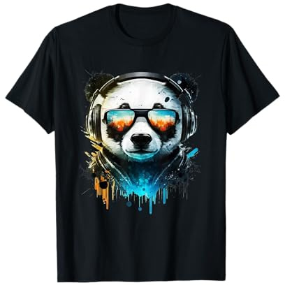 Panda Music DJ Controller Gaming Panda T-Shirt