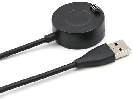 AXPTI Cavo di ricarica USB per Garmin Vivoactive 4/4s Vivomove 3/3s Fenix 5/5S/5X/6/6S/6X7/7S/7X Plus Venu 2/2S/SQ 945 745
