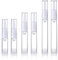 Tuxiaobu Airless Pump Jars, Traveling Bottles Set, Empty Refillable Cosmetic Container Dispenser for Eye Face Cream Lotion Skincare Serum, 5/10/15ml