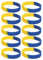 Ukraine-Fan-Support-Armband, Ukraine-Flaggen-Design, Ukrainische Gummiarmbänder mit Stretch, Perfekte Geschenkidee für Ukrainer