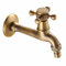 SXWYLZ Robinet Mural Extérieur Long Robinet Jardin Vintage Robinet D'Eau Froide Applique Mural Robinet Extérieur Robinet de Jardin pour Exterieur Jardin Terrasse,15 Cm