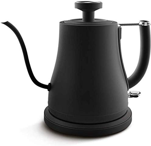 RBUDSPOLF Bollitore Elettrico per Acqua Calda, Bollitore a Collo D'Oca, Bollitore Elettrico in Acciaio Inossidabile da 900 W, Bollitore per Caffè, Teiera, Bollitore con
