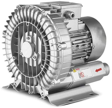 Industrial High Pressure Vortex Centrifugal Fan, 62kPa High Pressure | 129CFM | 2800RPM For HVAC/Factory Ventilation