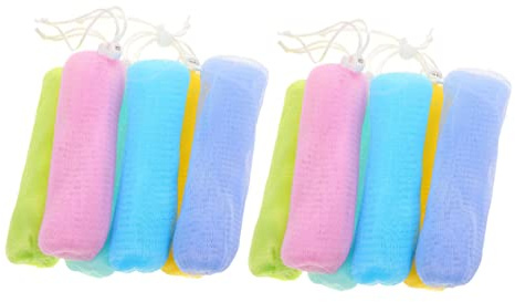 CALLARON 12stücke Netzbeutel Zur Seifenaufbewahrung Seifenhülle Aus Mesh Zum Erzeugen Von Seifenblasen Für Handseife Gesichtsseife Toilettenseife