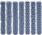 7 Strukturwalzen für Wände und Modellierung von Polymer-Ton, Tonroller, Handroller, strukturiert, Tonstempel für Modellbau, Keramikwerkzeug für Handwerk, DIY