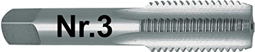 Fertigschneider Präzisions Handgewindebohrer HSSG, DIN 352, RH, British Standard Whitworth BSW nach DIN 11: 3/4, Durchmesser = 19,050 mm