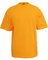 URBAN CLASSICS Men's Basic Crew Neck Tall Tee, Oversized Short Sleeves T-Shirt with Dropped Shoulders, 100% Jersey Cotton, in orange, XL