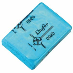 Läufer 69104 Knetradierer, blau, knetbarer Radiergummi für Künstler