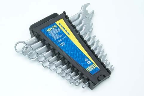 VOREL 51721 - Combination Spanners 8pcs 6-19mm Satin