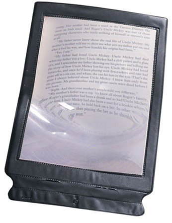 Large Full Sheet Magnifier Magnifying Reading Vision Aid Glass