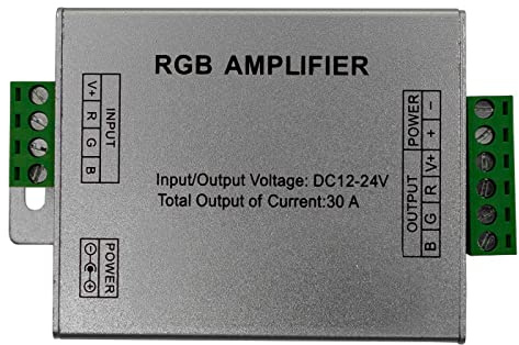 RGB LED Amplificateur de signal 12...24V 360W 4-Pin; RGB