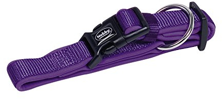 Nobby Halsband Classic Preno, lila/lila L: 20-30 cm, B: 15/20 mm, 1 Stück