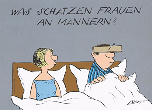 Inkognito Postkarte A6 • 046 ''Was schätzen Frauen Künstler: Loriot • Satire
