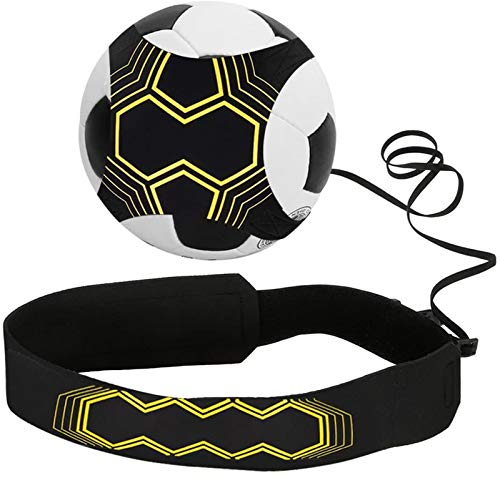 Infreecs Football Trainer, Fußball Kick Trainer Solo Fußball Trainer Soccer Trainer Fußball Training Adjustable Waist Belt für Kinder Anfänger Kick off Trainer