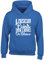 Hippowarehouse A Musicians Paints Their Canvas On Silence Kids Children's Unisex Hoodie Hooded top Royal