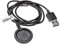 vhbw USB Ladekabel kompatibel mit Polar Vantage V, M Smartwatch, Fitnesstracker - Ladestation Schwarz, 97 cm