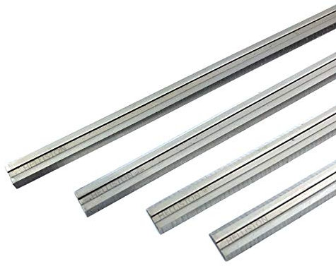 HSS Hobelmesser kompatibel mit Elektrohobel Ryobi CPL180M, CPL180MHG, 50 x 5,5 x 1,1 mm (5 Satz = 10 Wendemesser)