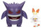 Pokémon Figuras 2-Pack Gengar & Scorbunny - Juguetes Nueva 2024 – Figuras 5-10 cm - Oficialmente Juguetes