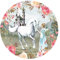 Little Deco Wandtattoo Wandsticker Kinderzimmer Einhorn Wandsticker Baby Wanddeko Spielzimmer Wandaufkleber Schlafzimmer Wandbild Mädchen Poster Tapete DL638-3-M