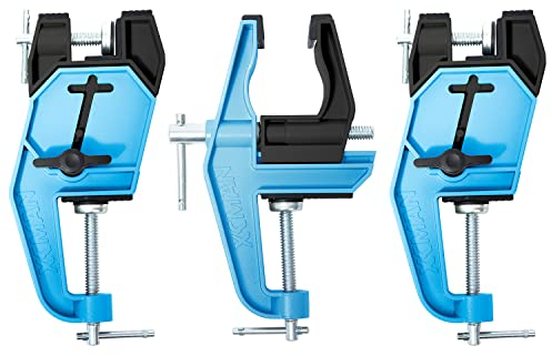 XCMAN Alpine Ski Vise Pro für Skistuning und Wachsen, verstellbarer Winkel und Höhe, langlebig und stabil, Backenöffnung bis zu 105 mm