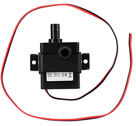 Pompe Submersible,12V DC Ultra-Silencieux Brushless Moteur Fontaine Aquarium Étang Pompe à Eau pour Hydroponique Jardin Cascade Étang Fish Tank Fontaine, Pompe à Eau Submersible Ultra-silencieu