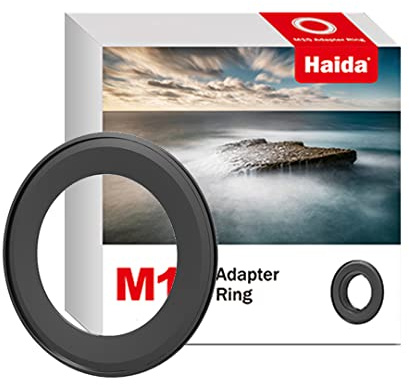 Haida Filteradapterring aus Aluminium, geeignet für Kameraobjektive, SLR-Objektiv, Legierung, Material: 67 mm bis 105 mm, für M15-Drop-In-Filter
