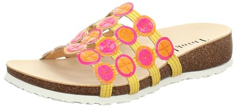 Think! Pantolette Damen,6000 Zitrone Kombi,40 EU