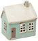 Village Pottery Aqua House Teelichthalter