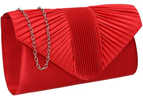 SwankySwans Sophie, Pochette Donna, Rosso, One Size