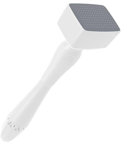 Einstellbarer Microneedling Derma Stamp, 140 Titanium Pins Professioneller Microneedle Dermapen, Professioneller Dermapen, für Haar, Bartwuchs, Gesicht, Körper