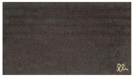 OLIVO.shop Tappeto bagno antiscivolo lavabile in cotone, Tappeto bagno assorbente, Tappeto bagno elegante, vari colori e misure, COLORADO (MARRONE, 40x70 cm)