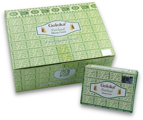 Räucherkegel LAVISA, Meditation, Aromatherapie, Duft, Atmosphäre für Zuhause, Satya, Goloka, Golden Nag