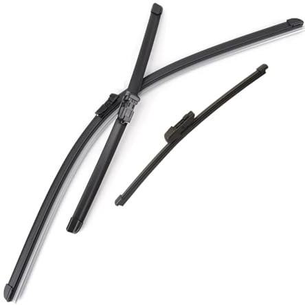 Für VW,Für Golf 8 2020-2024 Vorne und Hinten Wischerblätter Set Windschutzscheibe Windschutzscheibe Fenster Auto Regen Bürsten 26 + 18 + 10
