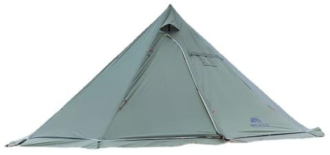 COMETX 5-8 Personen Hot Zelt Ofen mit Jack Camping Pyramide Teepee Zelt Camping Rucksack Wandern