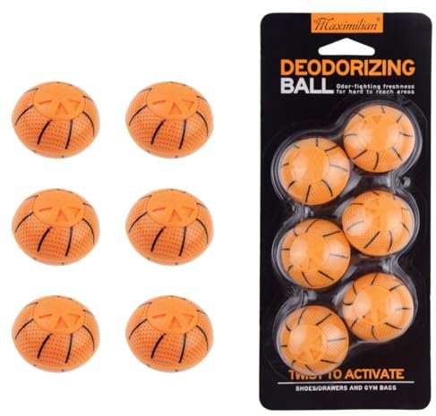 Vintree 6 palline deodoranti per Scarpe per Sneakers Armadietti Borse Sportive Ufficio e Gatti Aroma Fruttato Naturale