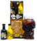 Dead Mans Fingers Rum Gift Set - Spiced, Mango Flavoured, Mini Alcohol Bottles x2 5cl and Skull Glass - Rum Miniatures Birthday Gifts for Men, Dad Gifts, Boyfriend, Fathers Day