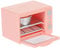 VICASKY Mini horno muñeca miniaturas peluche minihorno cocina decoración dollhouse accesorios minihorno mini horno miniatura accesorios miniatura horno miniatura miniatura aparato de cocina modelo