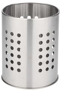 XUJUAN-0227 Porta Utensilios Soporte for Utensilios, Soporte for Palillos de Acero Inoxidable, Accesorios de Cocina, Organizador de Cubiertos, escurridor de vajilla Porta Cubiertos(Pequeño)