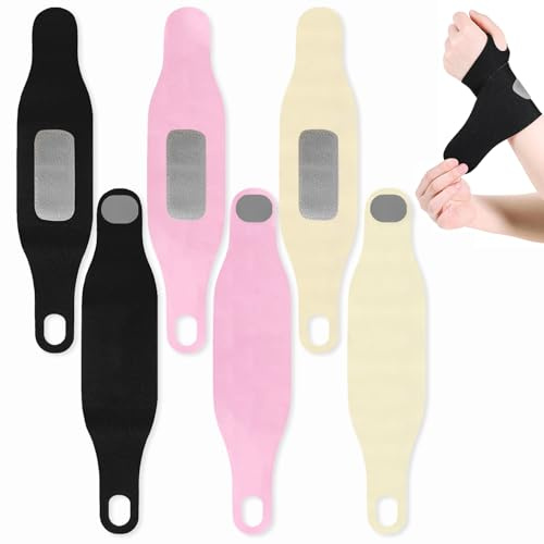 6 StüCk HandgelenkstüTze Handgelenkbandage Rechts Links Handbandage Handgelenk Bandage SehnenscheidenentzüNdung Bandage Handgelenk Handgelenkschoner Unisex, Passend FüR Linkes Und Rechtes Handgelen
