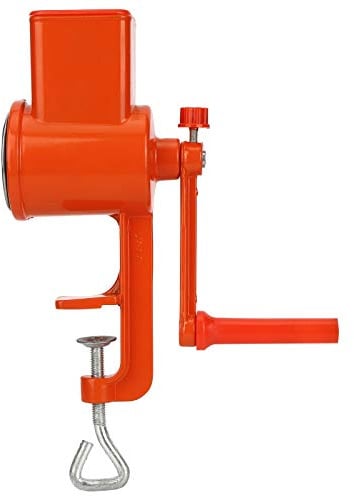 Riuulity Nut Grinder, Effort Saving Hand Cranking Nut Grinder Versatile Mill for Coffee Beans Seeds with Aluminum Alloy