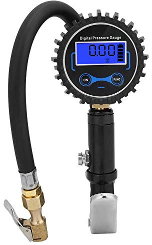 Klanata Digitaler Reifenfüller - 200 PSI Tragbarer Luftkompressor mit LCD-Anzeige & Ablassventil
