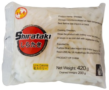 City Aroma - Shirataki Udon - Konjak - 20er Pack (20 x 400g/ATG 200g) - 1 Karton