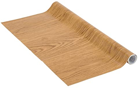 Venilia Klebefolie | Eiche Medium Holzoptik Braun | 45 cm x 1,5 m, Stärke 95μ | selbstklebende Möbel-Folie, Dekofolie, Tapete, Küchenfolie | ohne Phthalate | Made in EU