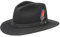 Stetson Yutan Filzhut Damen/Herren - Winterhut mit Wollfilz von Asahi Guard - Schmutz- und Wasserabweisender Herrenhut - Outdoorhut knautschbar - Traveller Hut Sommer/Winter - schwarz XXL (62-63 cm)
