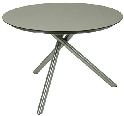 Garden Pleasure Gartentisch Tisch, Edelstahl, 304, Hpl, Hellgrau