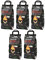 TOM Cococha KS1093 TOM COCO Grill-Kokoskohle Briketts, Eiform, 5 x 3 kg (15 kg)