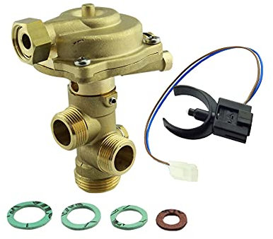 HTS Boiler Diverter Valve Compatible with Alpha CB28 & CB28X & CB24 & CB24X & HE CB25 & HE CB33 & CD24C & CD32C Boiler Diverter Valve 3.012752