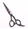 CrEev Friseurschere aus Stahl, Effilierschere, Schneideschere, Haarschere, Salon-Styling (Farbe: Beige) (Deep Blue B)